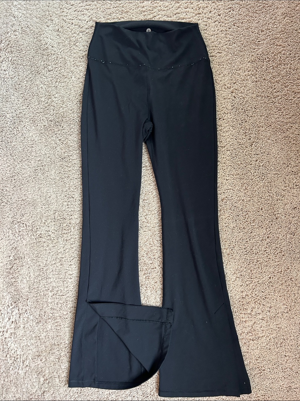 Reflex Black Boot-Cut Stretch Yoga Pants